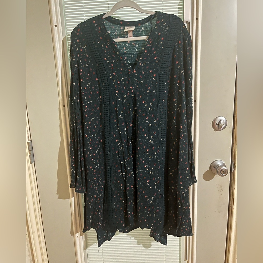 Short floral dress